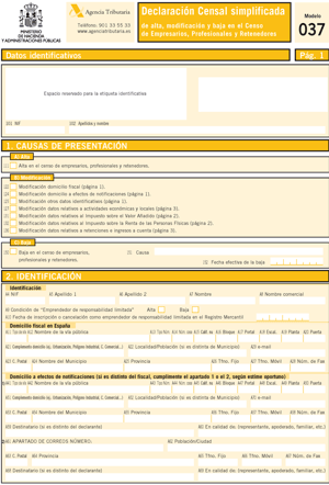 Modelo declaración de contratación del empleador